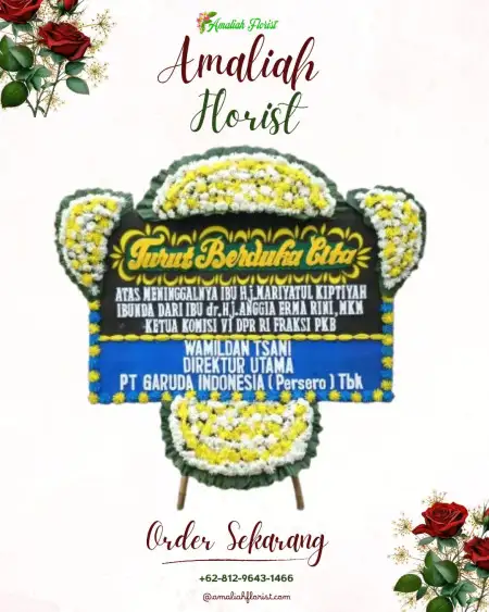 Papan Bunga Duka Wedding Venue Jakarta Pusat